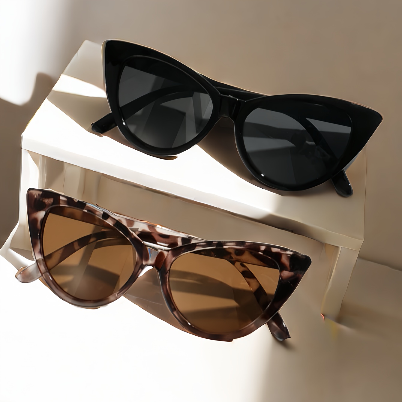 TEMU 2- Retro For Men And Women, Fashionable Print Eyewear And , Versatile For , , And Driving Use