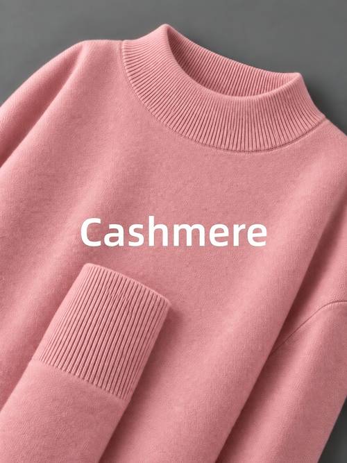 item picture 100 mens semi high neck warm knit top solid color basic long sleeve autumn winter base pullover base soft wear mens christmas thanksgiving mens gift
