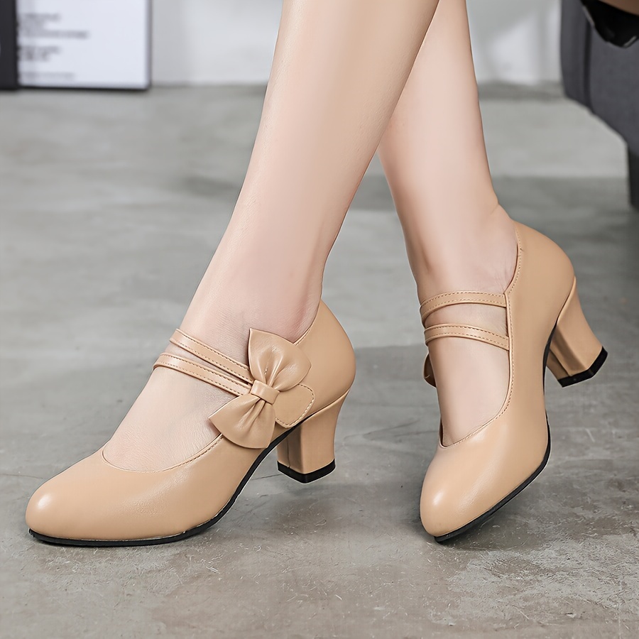 bowknot dance shoes outdoor use modern dance shoes womens - Temu