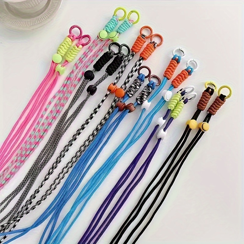 

Cell Phone Double Buckle Brightly Colored Long Rope Anti-lost Side Across The Phone Lanyard Anti-lost Lanyard Personalized Strong Charm Diagonal Across