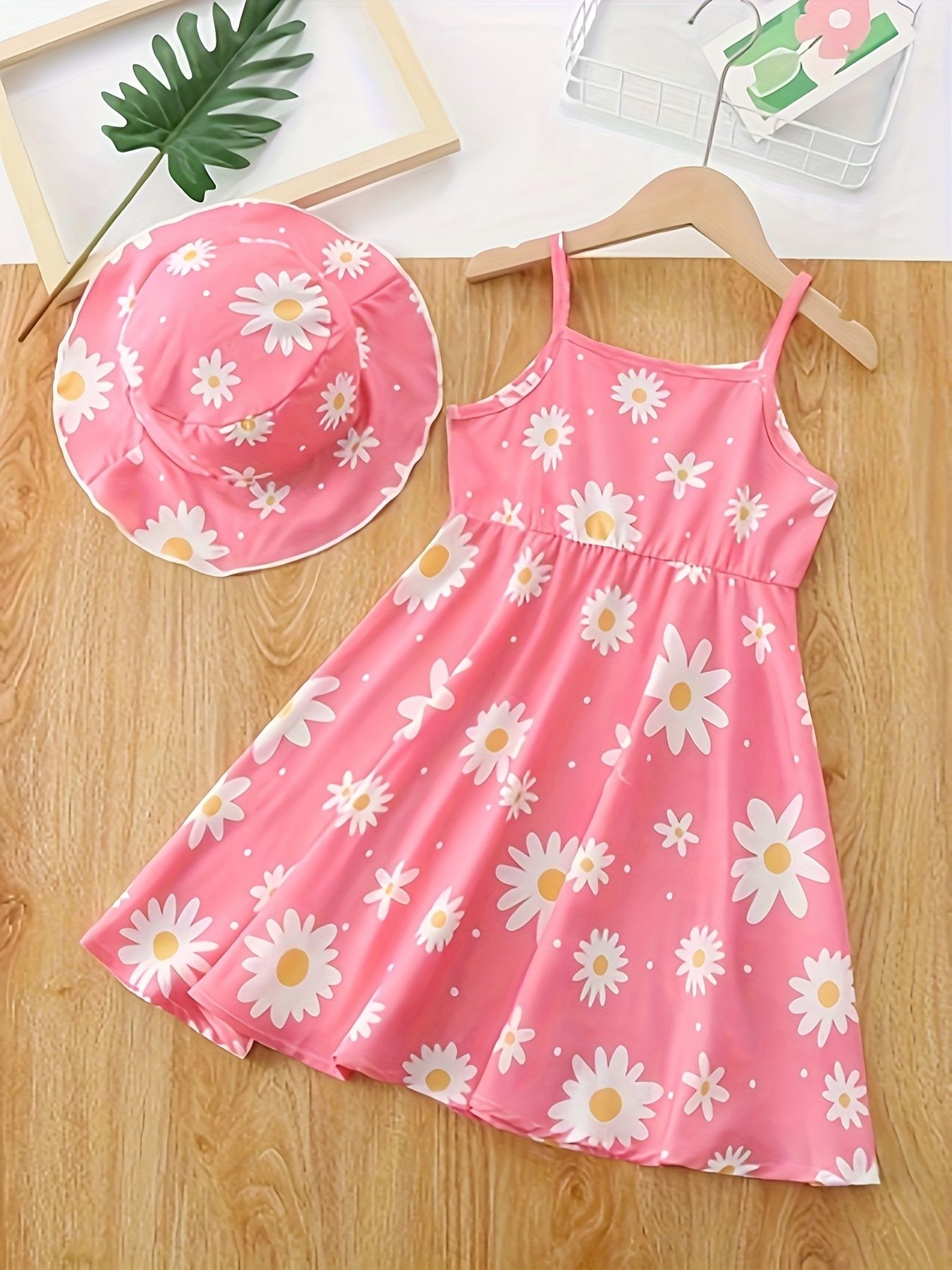 Vestimenta Ropa Con Margaritas Vestido Estampado Floral Niñas