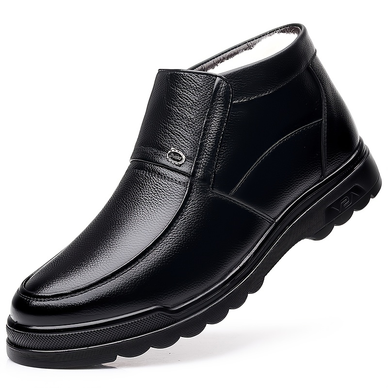 mens winter warm business snow boots high quality formal - Temu Mauritius