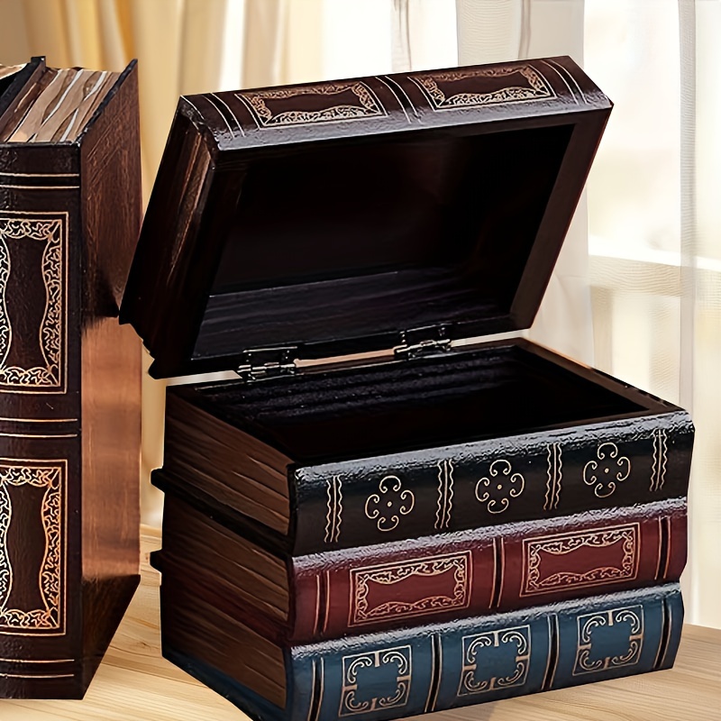 

1pc Wooden Storage Box Lid, Decorative And Organizer, Wood