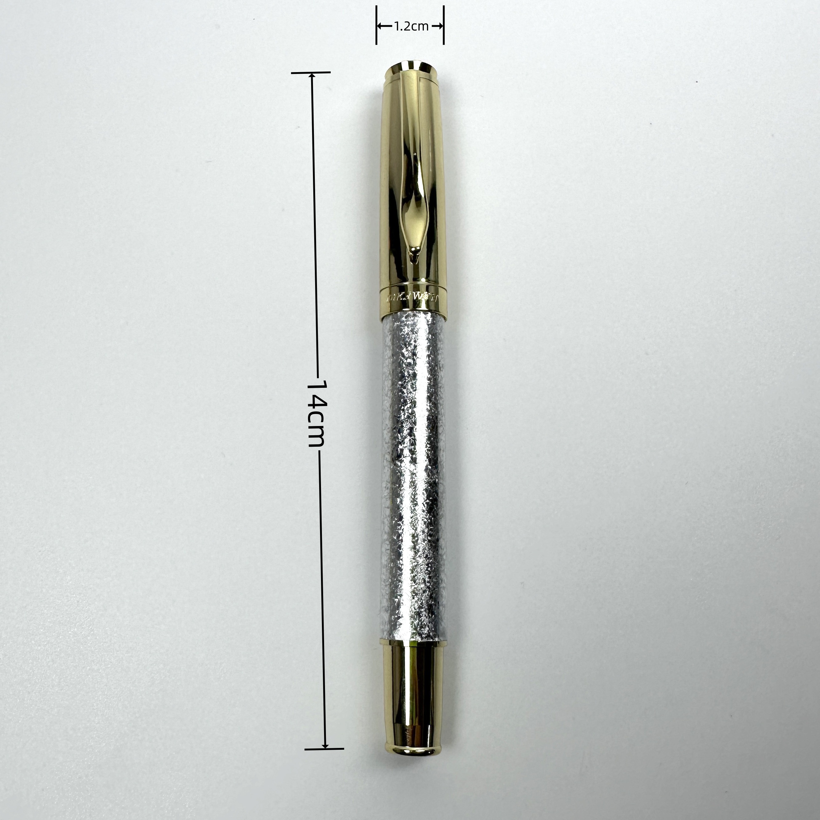 1pc fountain pen 5mm metal pen writing calligraphy luxury