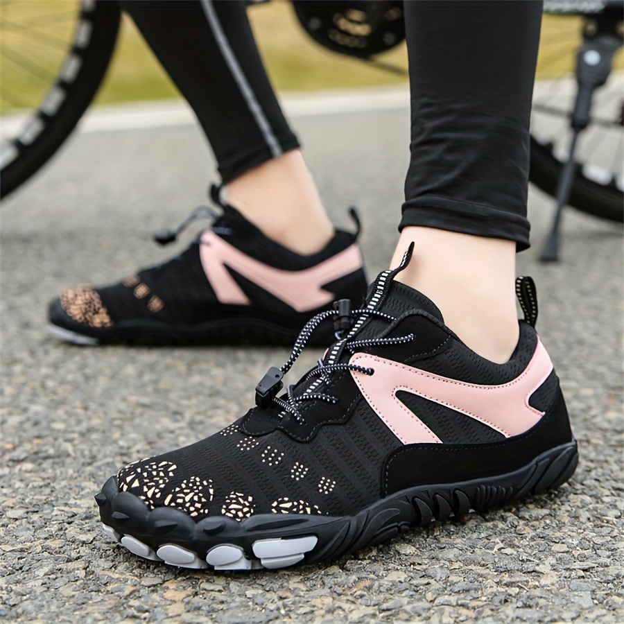 womens outdoor hiking shoes non slip sole climbing shoes cycling camp shoes travel trail running shoes five toe cut resistant water shoes quick drying driving shoes details 1