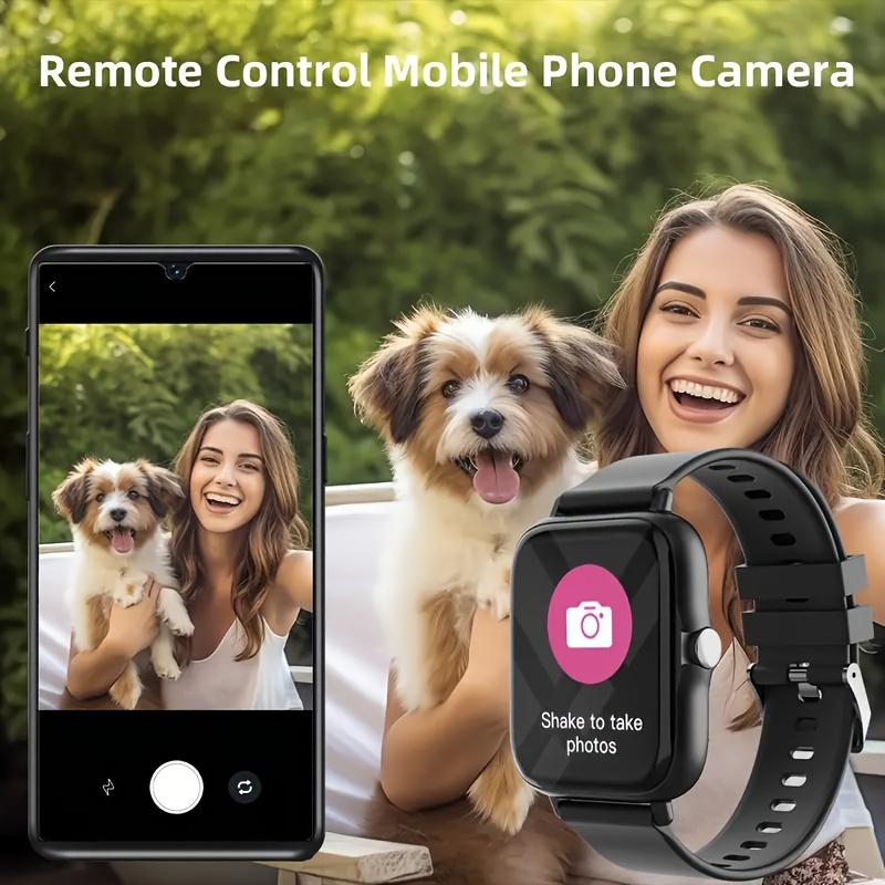 Introducing a 1.83-Inch Smartwatch That Allows You to Make And Receive Calls, Track Steps And Calories, And Provides Reminders for Incoming Calls And Messages. This Multifunctional Device Is Compatible with Both Android And Iphone