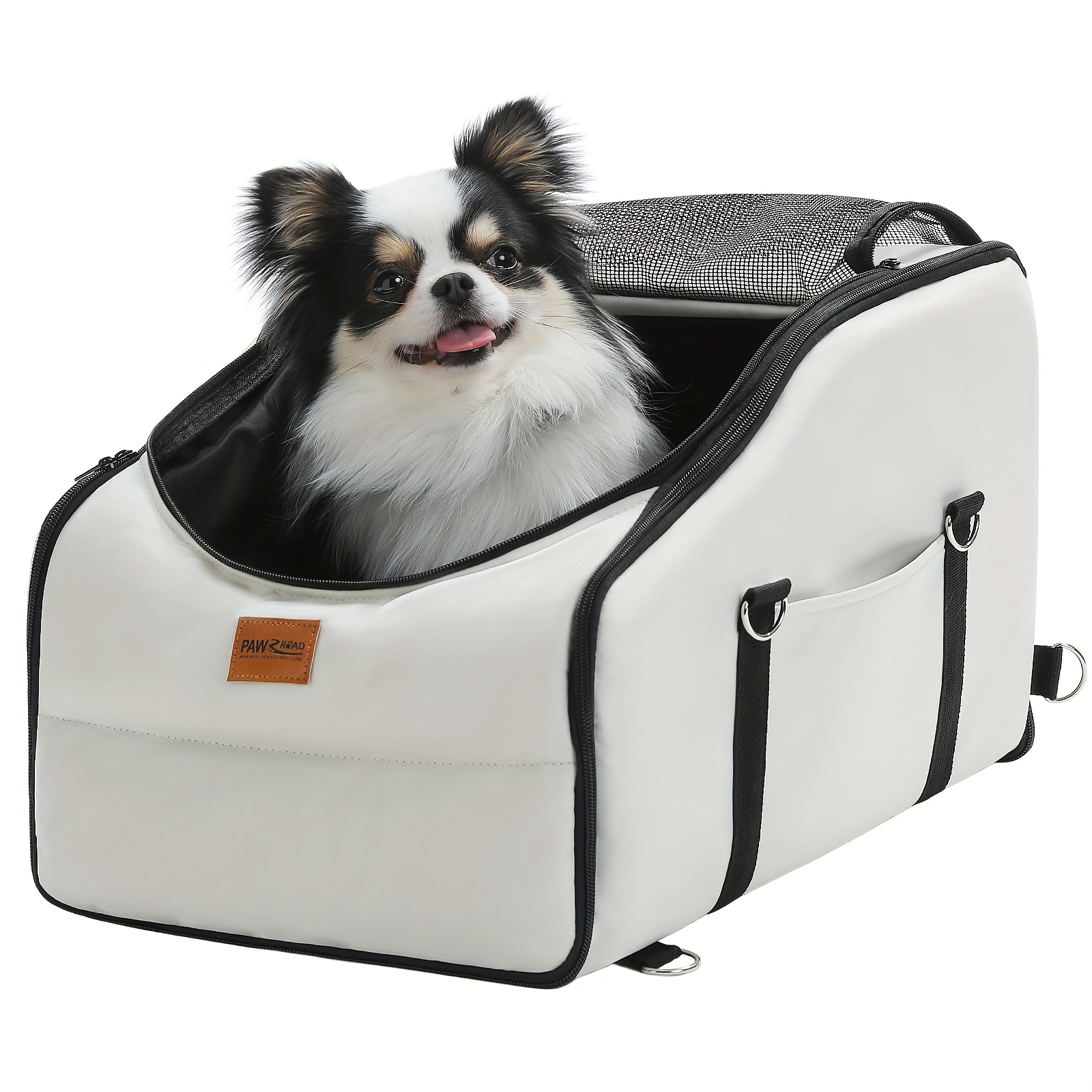 -in-1 Convertible Backpack - Travel Bag For Cats & Small Dogs, Handheld & Car Seat Mount, Adjustable Straps & Breathable Mesh (, 33x30x45cm)