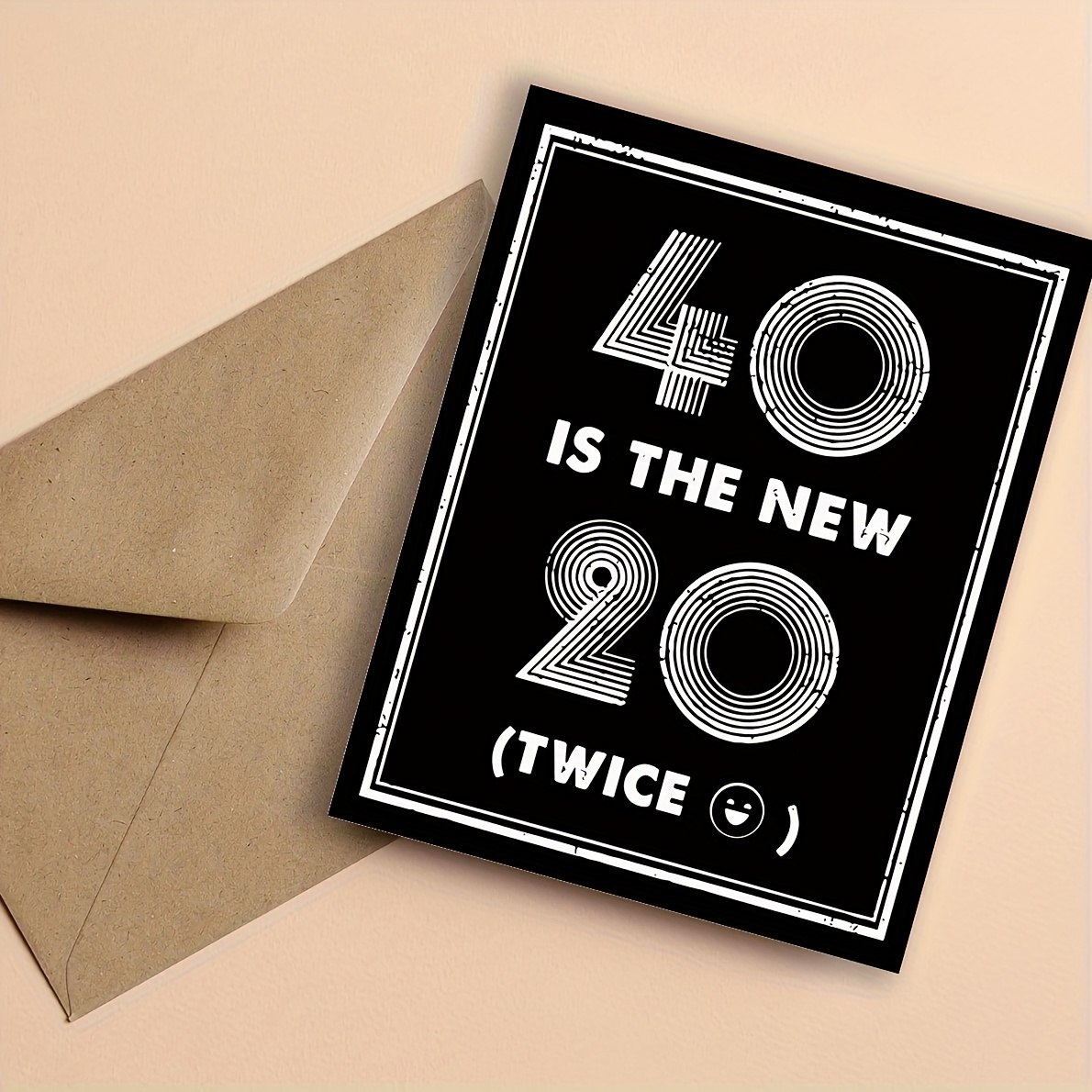 40th Birthday Card Super Cute 40th Funny Birthday Gifts - Temu United ...