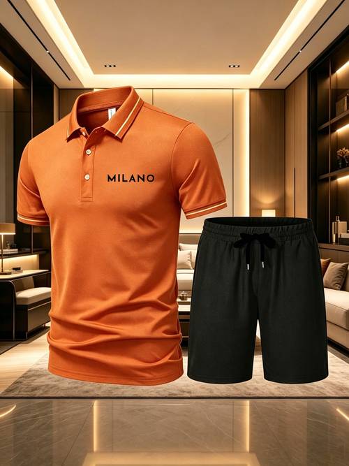 mens casual shirt set for summer to summer style freshness and texture online to worry about set out with fresh atmosphere wear easy high end feel suitable for dates shopping