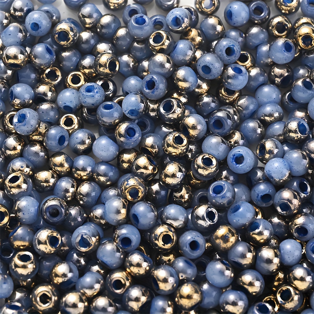 4mm Vibrant Glass Seed Beads for DIY Jewellery Making