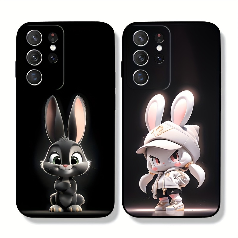 

Cute Rabbit Pattern Phone Case, For Samsung Galaxy S20/s20plus/s20fe/s20ultra/s21/s21plus/s21fe/s21ultra/s22/s22plus/s22ultra/s23/s23plus/s23fe/s23ultra/s24/s24plus/s24ultra