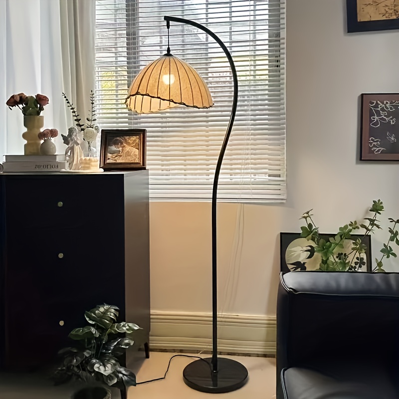 chinese style floor lamp vintage   room study decor living room bedroom ambient light
