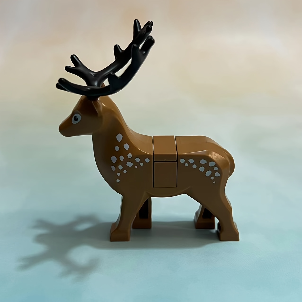 3pcs Animal Deer Model Building Blocks Set