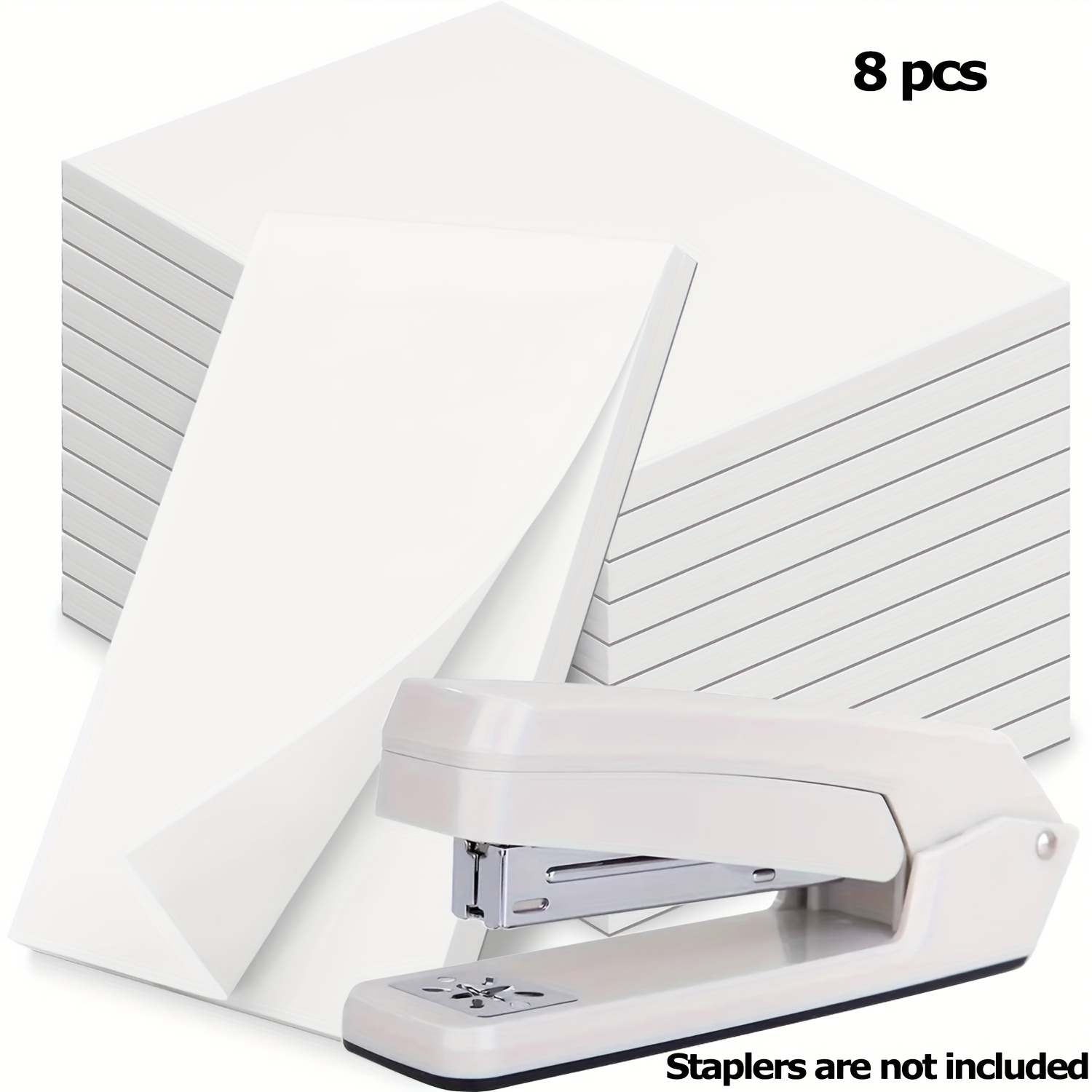 Image of 4x6 Inch Note Pads, 2/4/8 Pack Blank Scratch Pads For Writing, Per Memo Pad For Down , White Pad Of Paper For Grocery Shopping Lists, Tear Off Notepad, Small Notebook