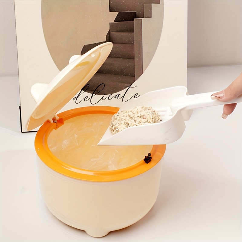 

Odor- Cat Cleaning Bag - Fully , Non-electric Plastic Bin