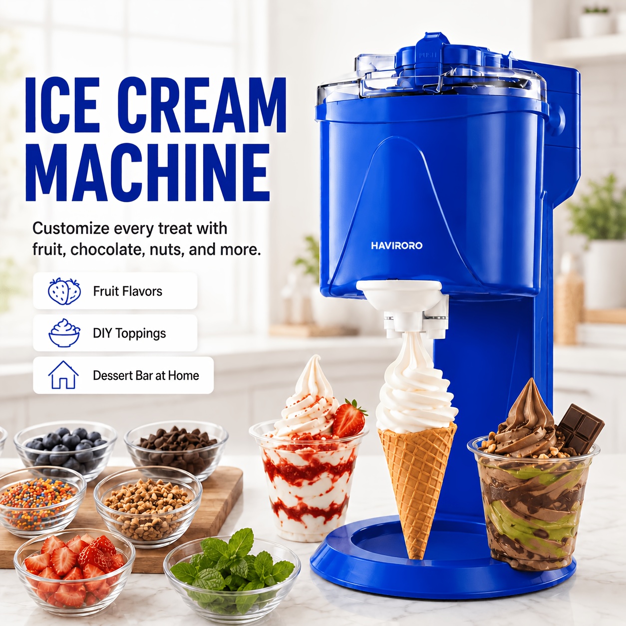 ice cream making machine sold on Temu United States