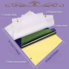 kit de rastreo térmico para tatuajes manuales/transferencia de plantillas, 40 hojas