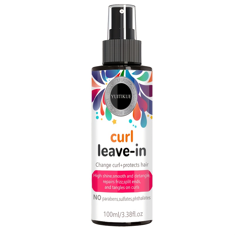 Image of Jojoba High-gloss Curling Spray, Containing A Of Plant Components Etc. Moisturizes Hair For -lasting Curls With Elasticity And Vitality