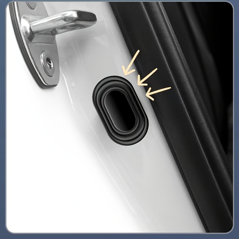 4pcs universal car door cushions thickened silicone pads reduce slam noise prevent scratches   protective edge guards Product details 0