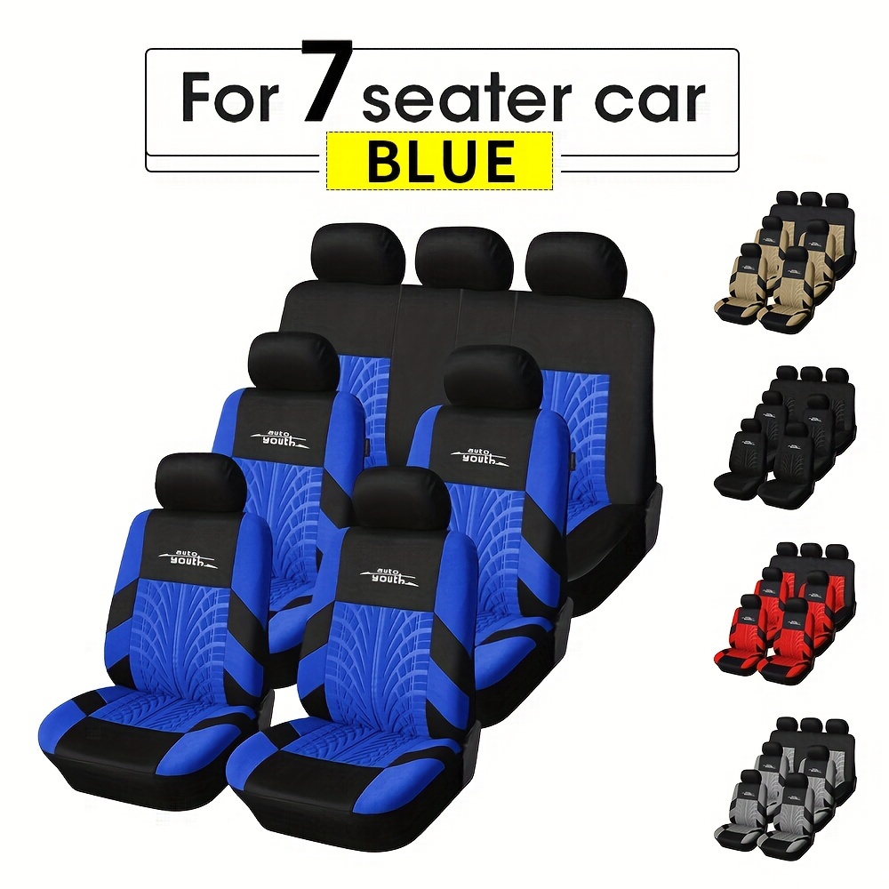 13 Pièces Housses Siège Auto Universelles Adaptées à Plupart - France