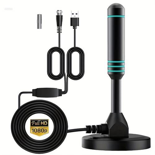 iptv blue digital tv antenna indoor ground dtmb antenna extended suction cup dvb t2 antenna with amplifier