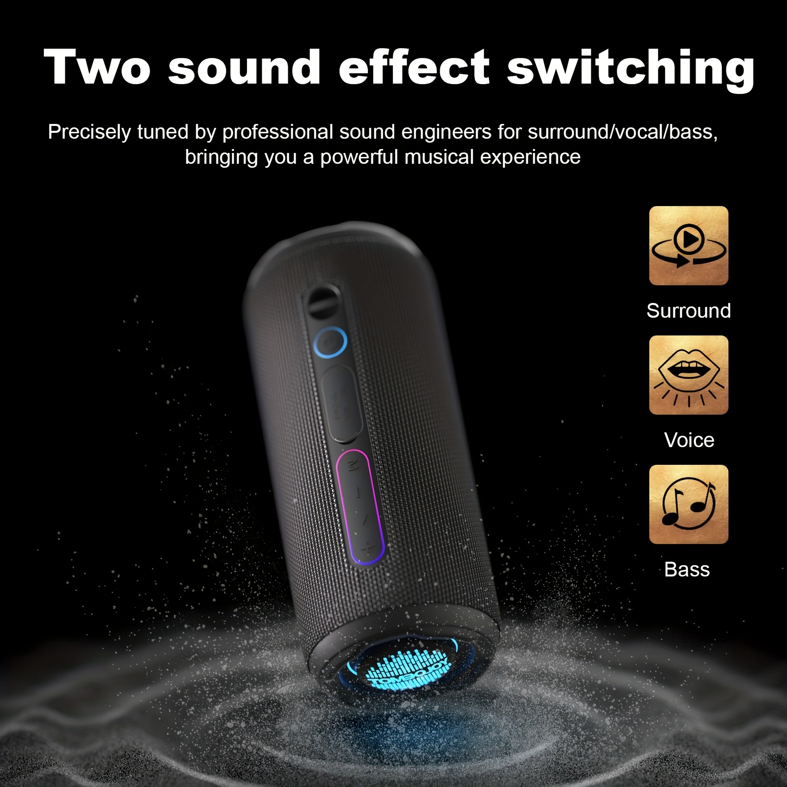 YOLOEMOT Brand 24W Outdoor Wireless Bluetooth Speaker, Speaker TWS... product image 10