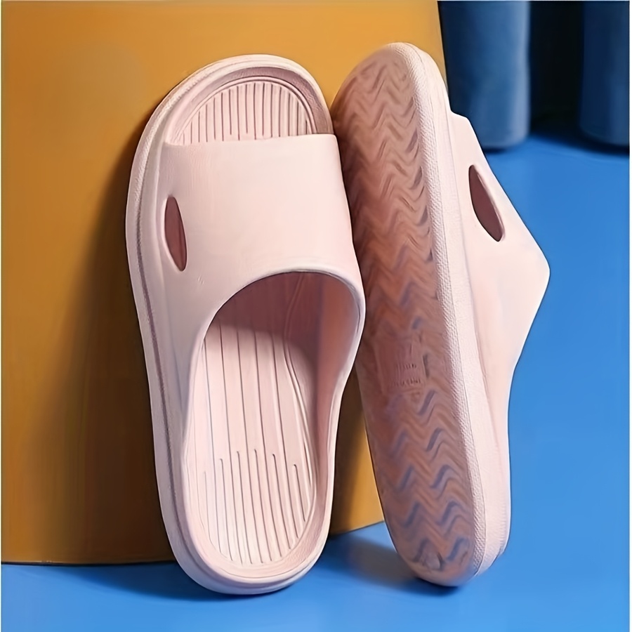 TEMU Unisex Slippers, Perfect For Indoor/outdoor Use, Beach And Home Relaxation, Men's Cool Slippers, Stylish Shoes, Couple's Cool Slippers In