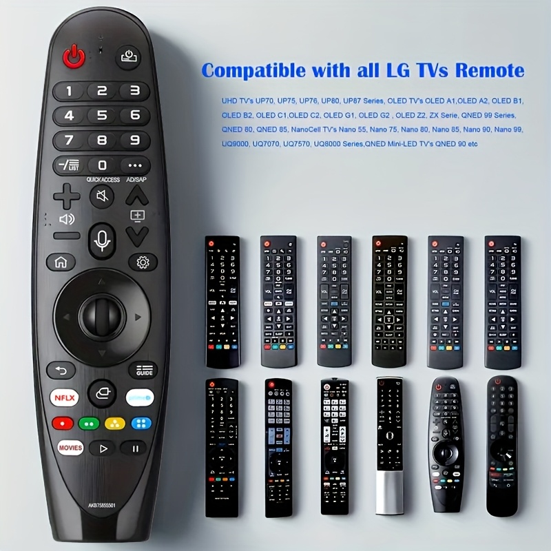 Control Remoto Universal LG AKB75855501 Reemplazo para Todos los TVs de la Marca LG y Más - Imagen 5