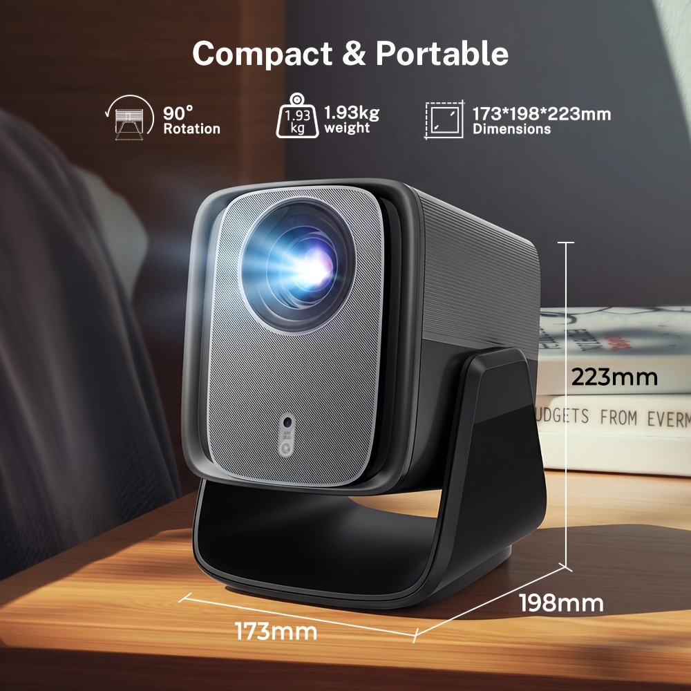 Short Throw Projector with Built-In Apps and 8K Support