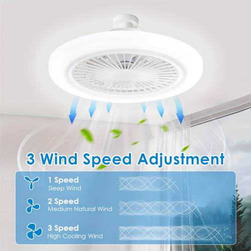 fan light with remote control adjustable 26 e27 socket multifunctional cooling fan lighting for bathrooms bedrooms living rooms study rooms aquariums remote controlled lighting