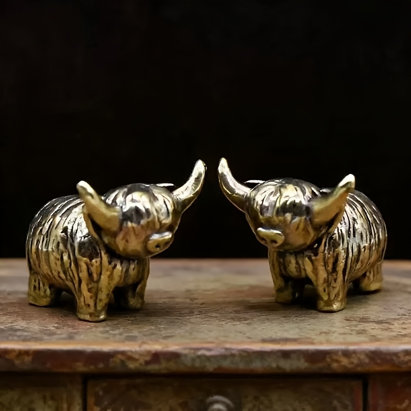 TEMU Set van 2 Miniatuur Beeldjes, Perfect voor Thee Ceremonies, Kantoor of Huisdecoratie