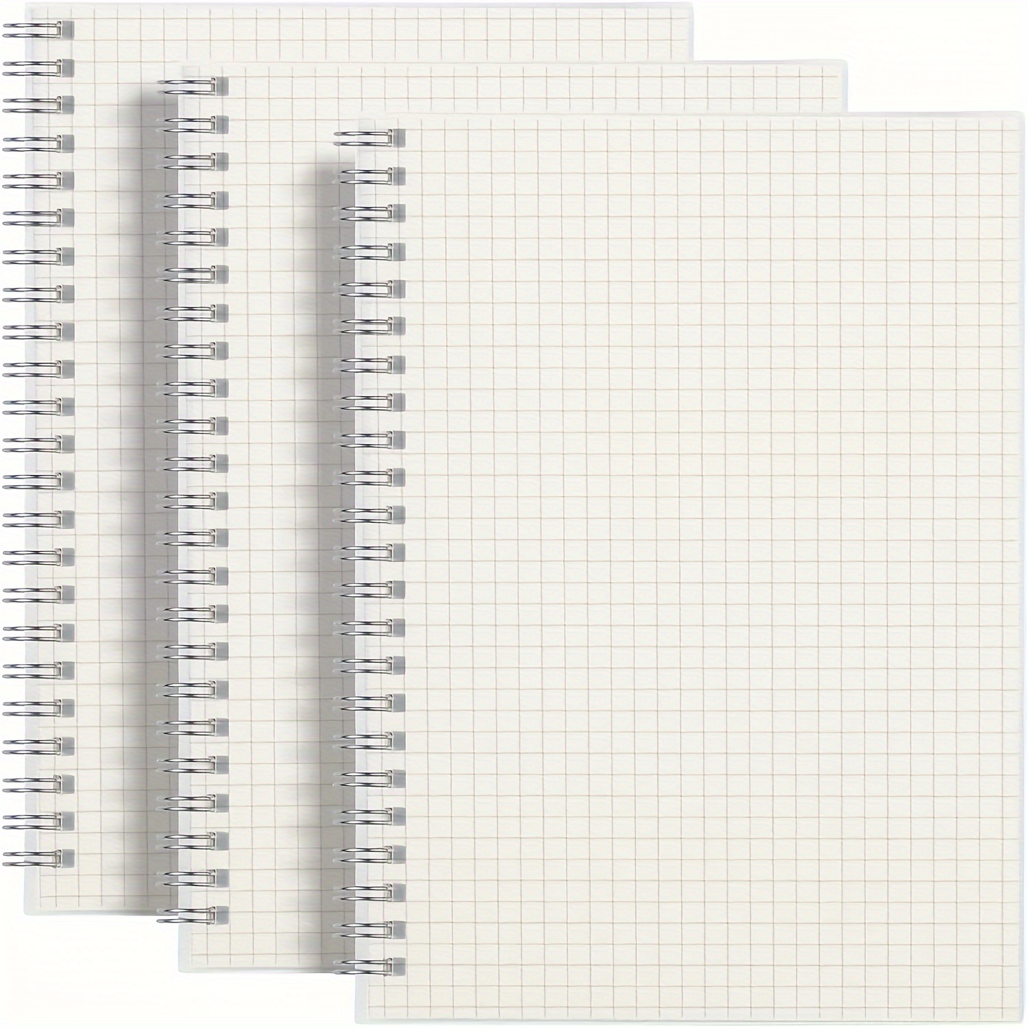 

A5 Spiral Paper Notebooks, 160 Pages, 5.8" X 8.3"/7.1" X 9.3", Dotted , Suitable For 14 And Up