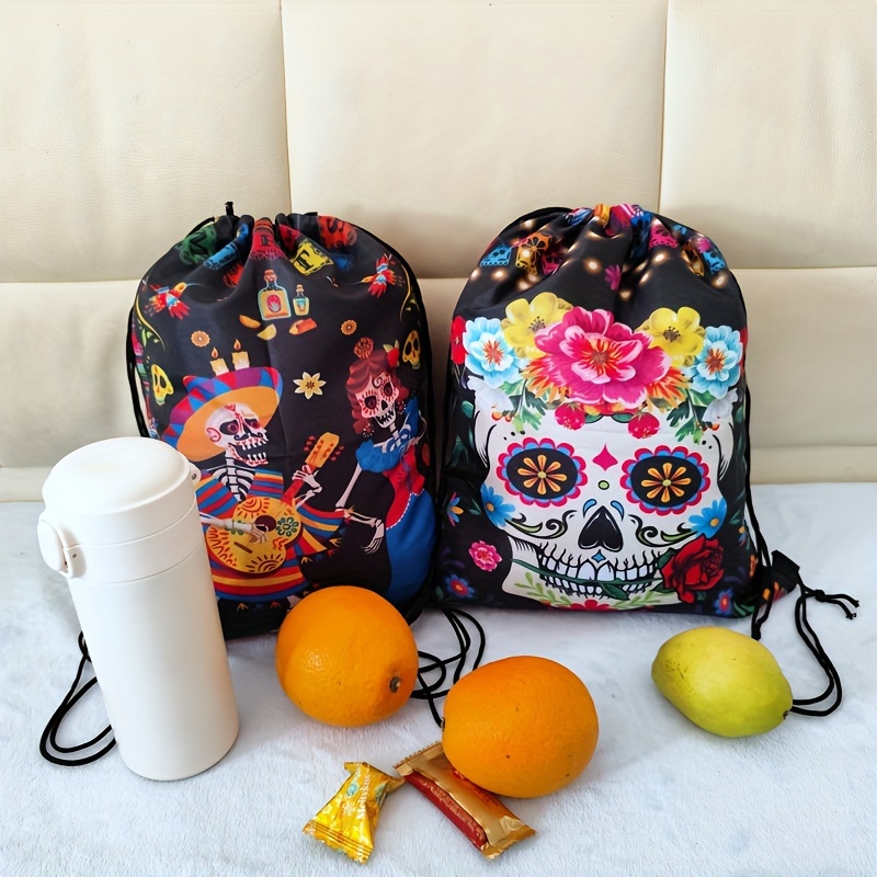 Halloween drawstring backpack on sale