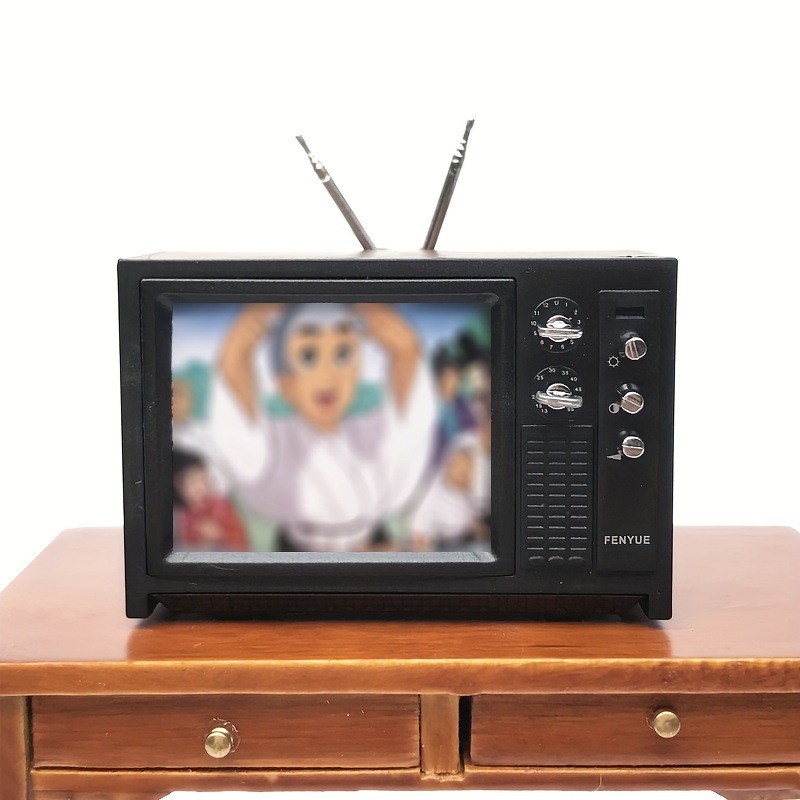 

Miniature - Set For – Tv , Suitable For Doll Decor, Display, Mixed , Plastic , For Age 14+