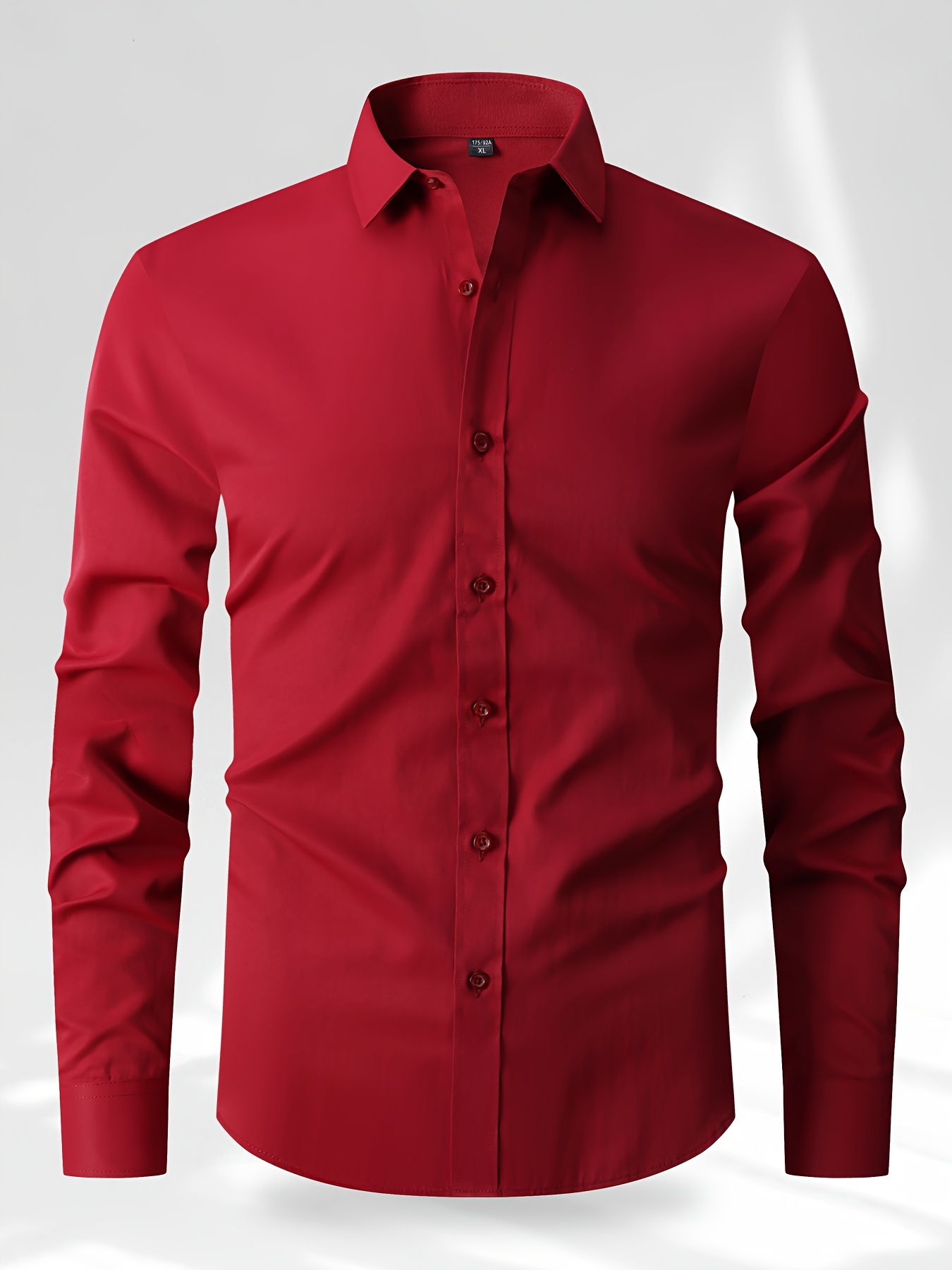 Ropa Casual Traje Con Camisa Roja Camisa Hombre Combinaciones Con
