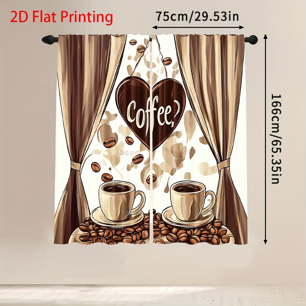 TEMU 2 pezzi, in Tessuto 2D Piatto Lavabile in Lavatrice Caff癡 (senza , senza , senza batteria) per Soggiorno, Ufficio, Cucina, Camera da Letto,