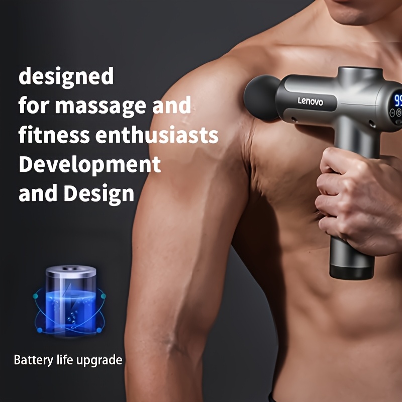 8 head massage gun portable usb rechargeable design for full for neck legs waist gift for fitness lovers Product details 2