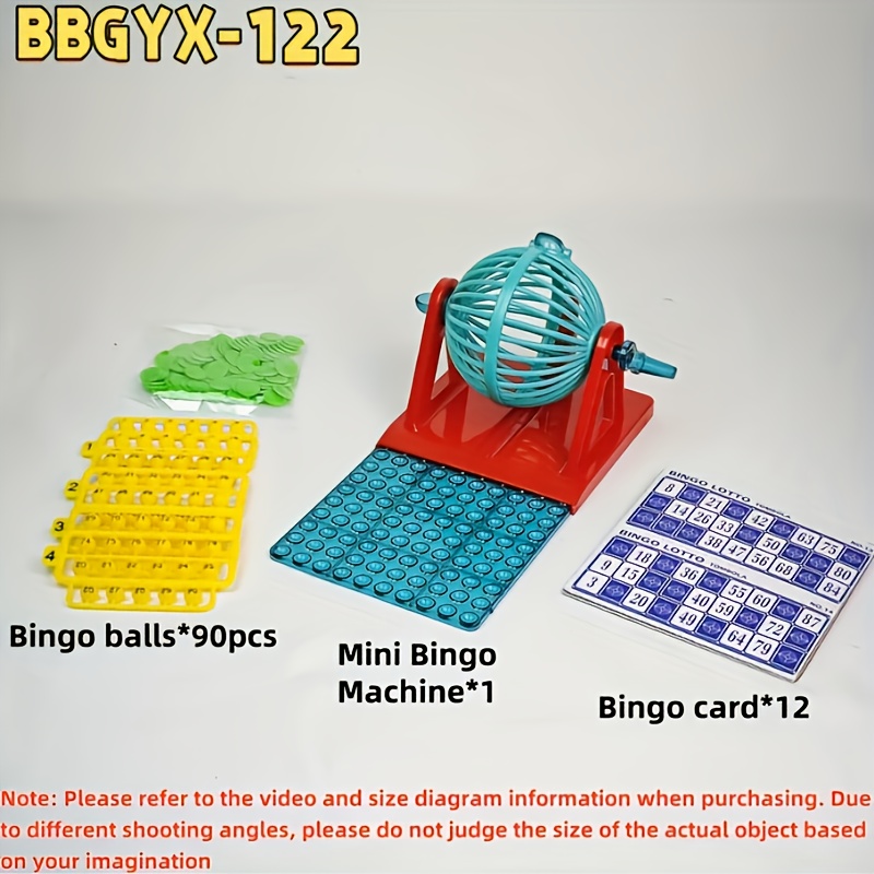 STOBOK Electric Lotto Ball Machine Lottery Machine Portable Bingo Machine C : Electric Lotto Ball Machine: Machine Portable Bingo