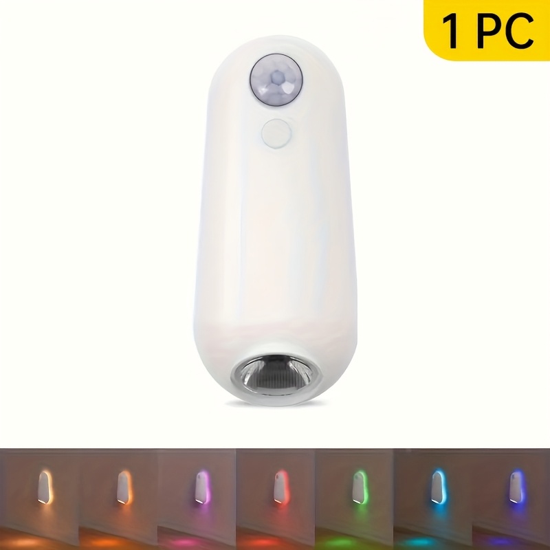 Image of A Rechargeable Night Light With Motion Sensing, In Colors, Designed For Wireless Installation. Perfect For , Kitchens, And Staircases, An Artistic Ambiance, And Can Serve As A Festive Gift For Ch