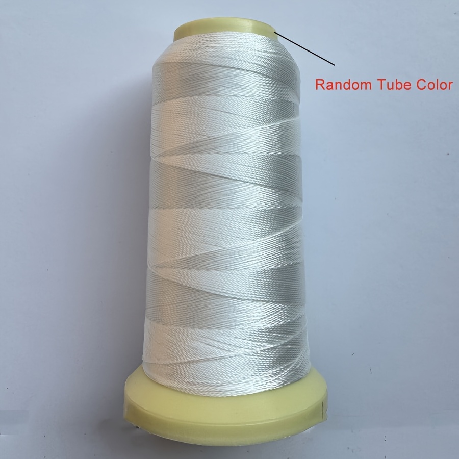 TEMU Polyester Beading Thread - Non-elastic Polymer Fiber Cord For Diy Bracelets, Necklaces & Jewelry Making, Suitable For Bouncy Projects, 1pc