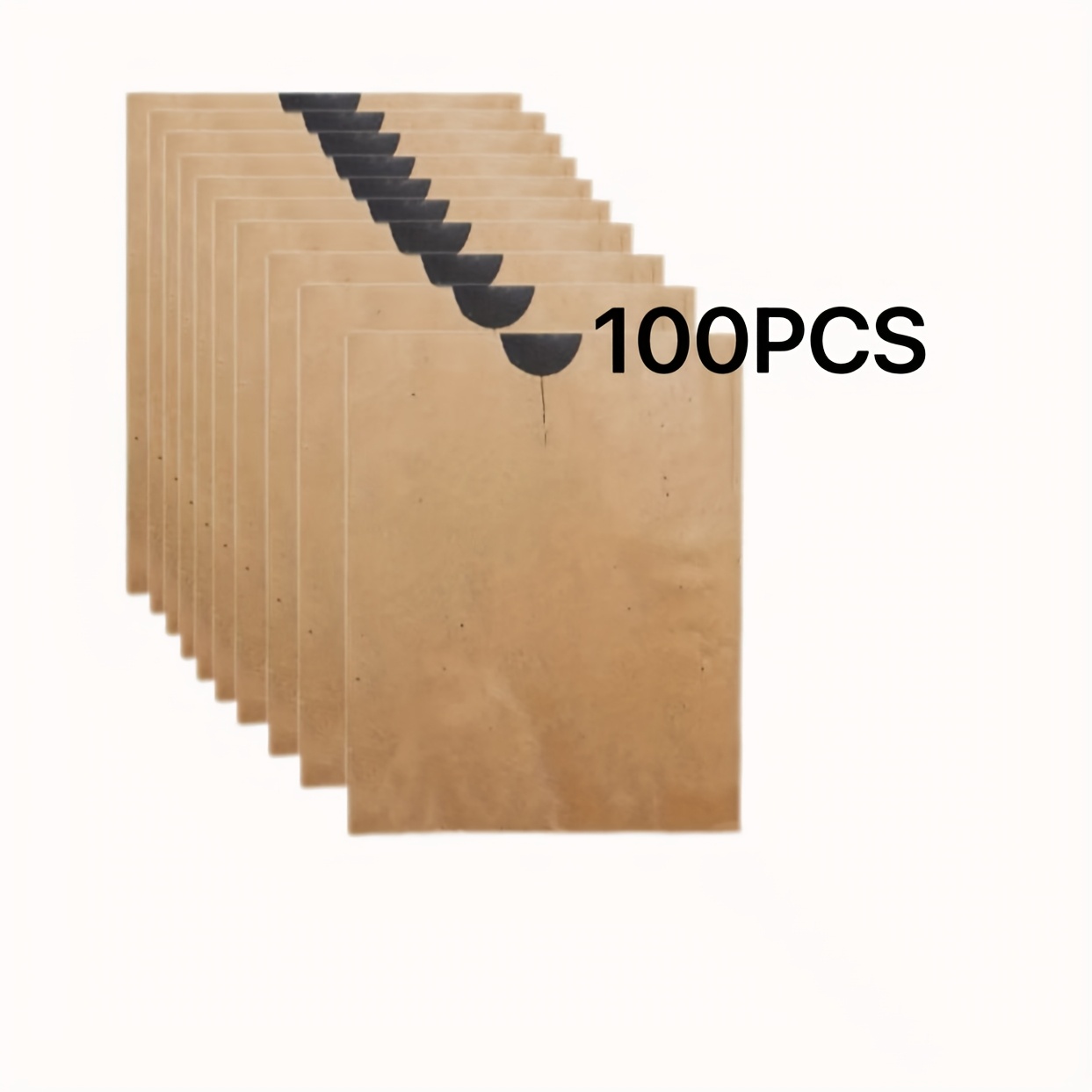 TEMU 100pcs Breathable Bags For , , Peaches - Insect & Bird Proof, Sunburn Protection, Farm-grade Quality, 6.3x7.48 Inch -recommended Garden & Tree