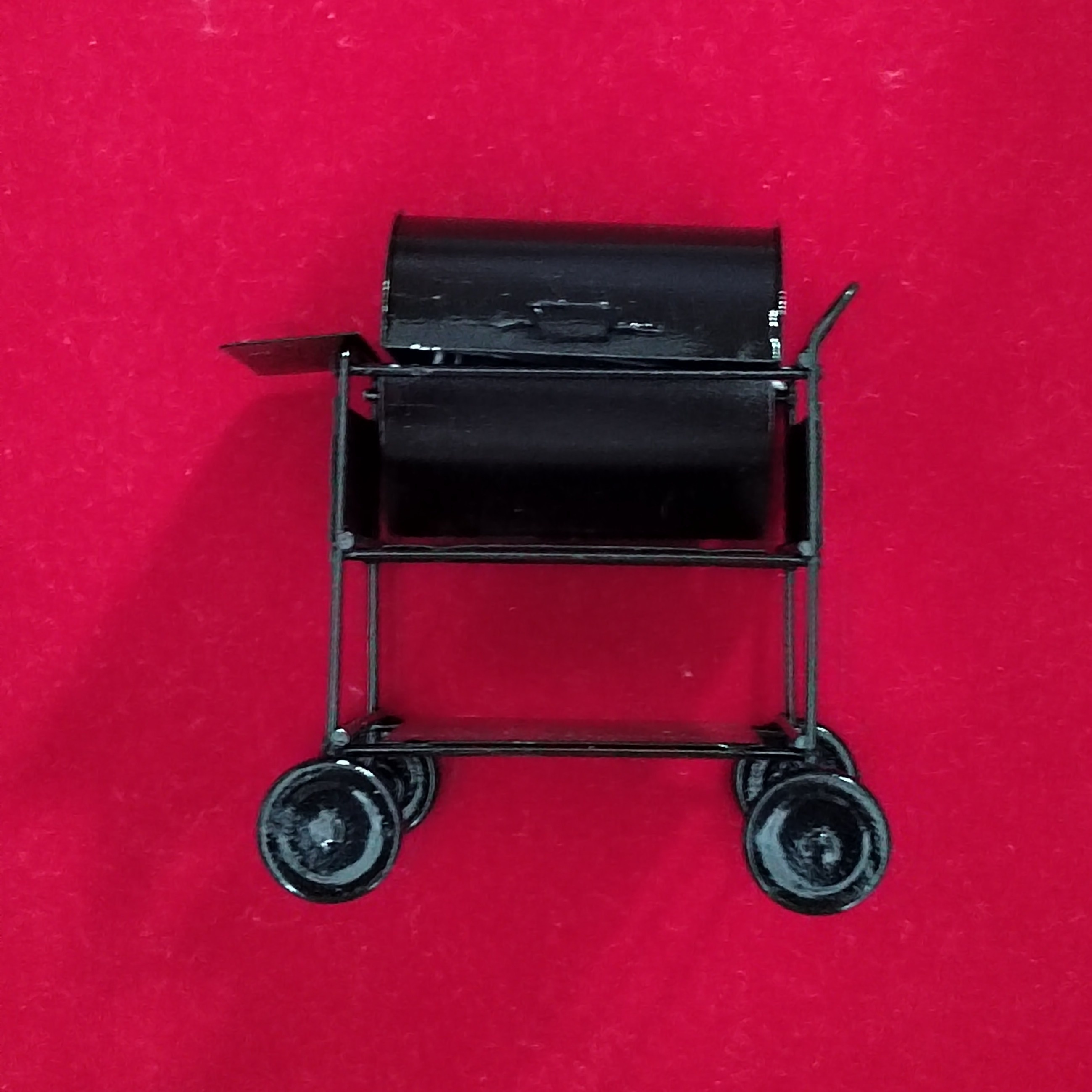 

Miniature Outdoor Bbq Grill Toy For Dollhouse - Suitable For 6-12