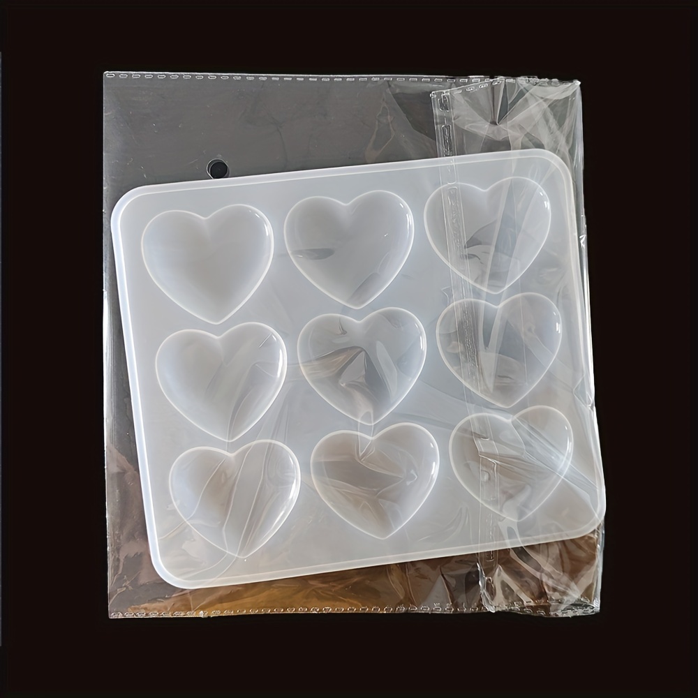 1 9- Heart-shaped Resin Mold