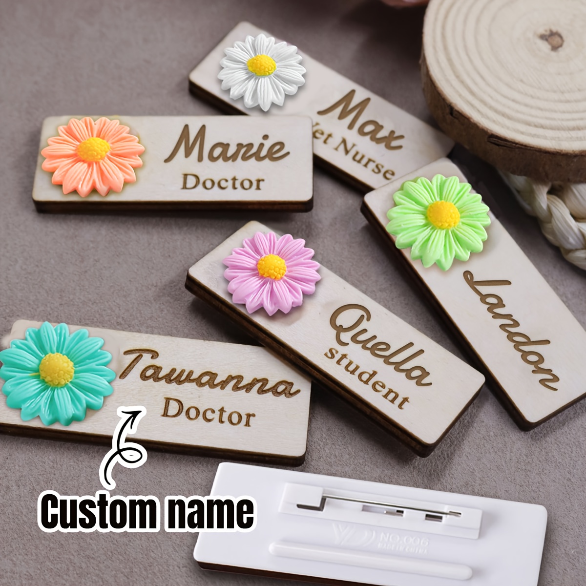 Marie Badge Reel Personalized
