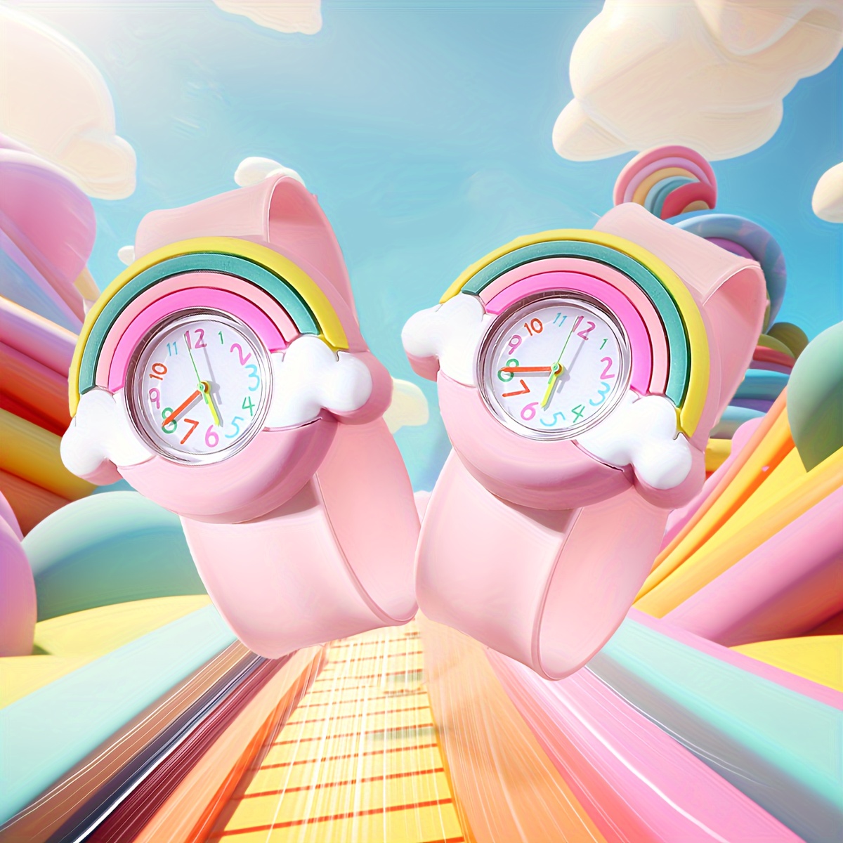 set 2 orologi in quarzo rosa carini - Temu Italy