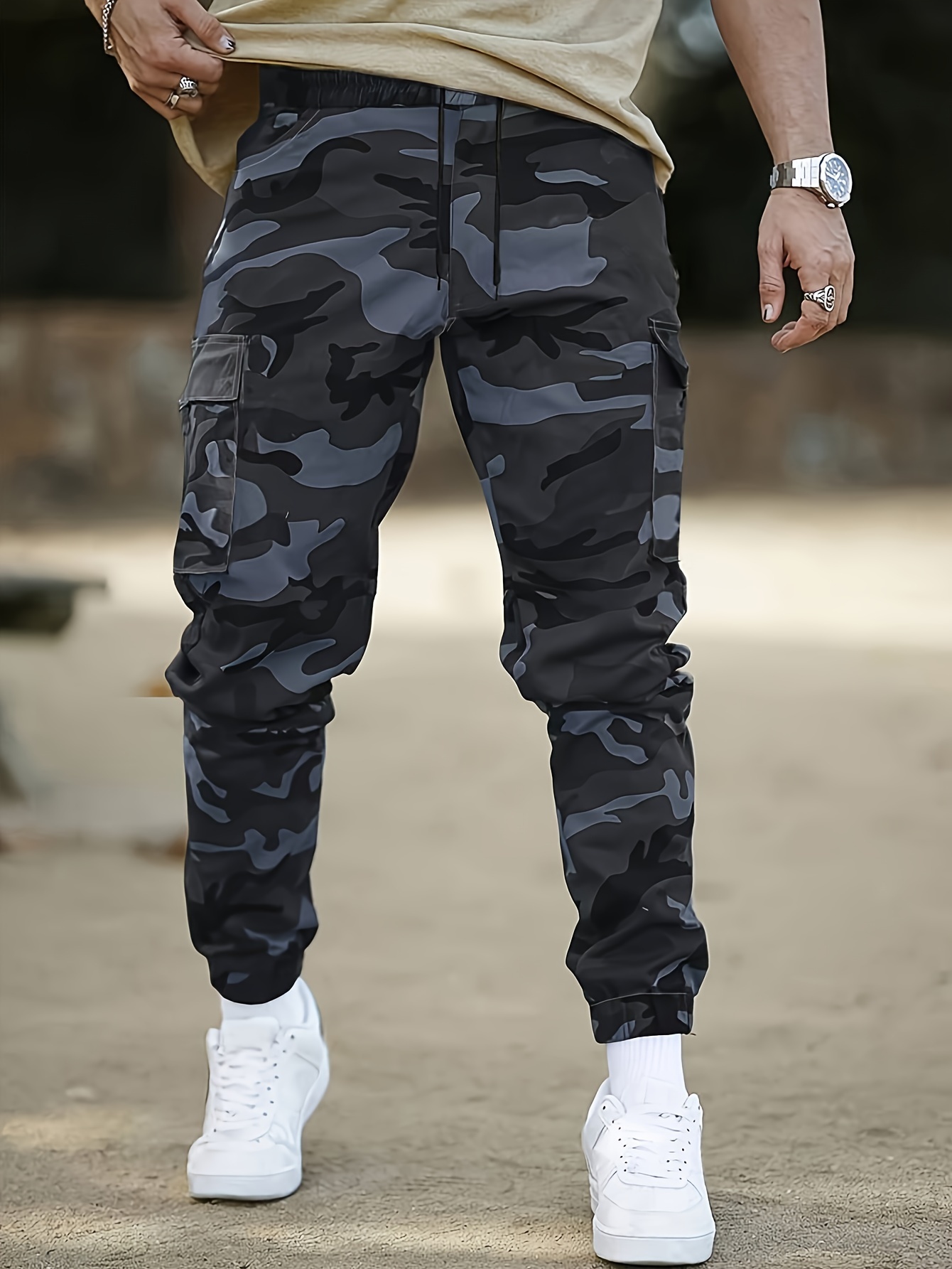 Pants Pantalones Camuflado Para Hombre Pantalones Carga Camuflados