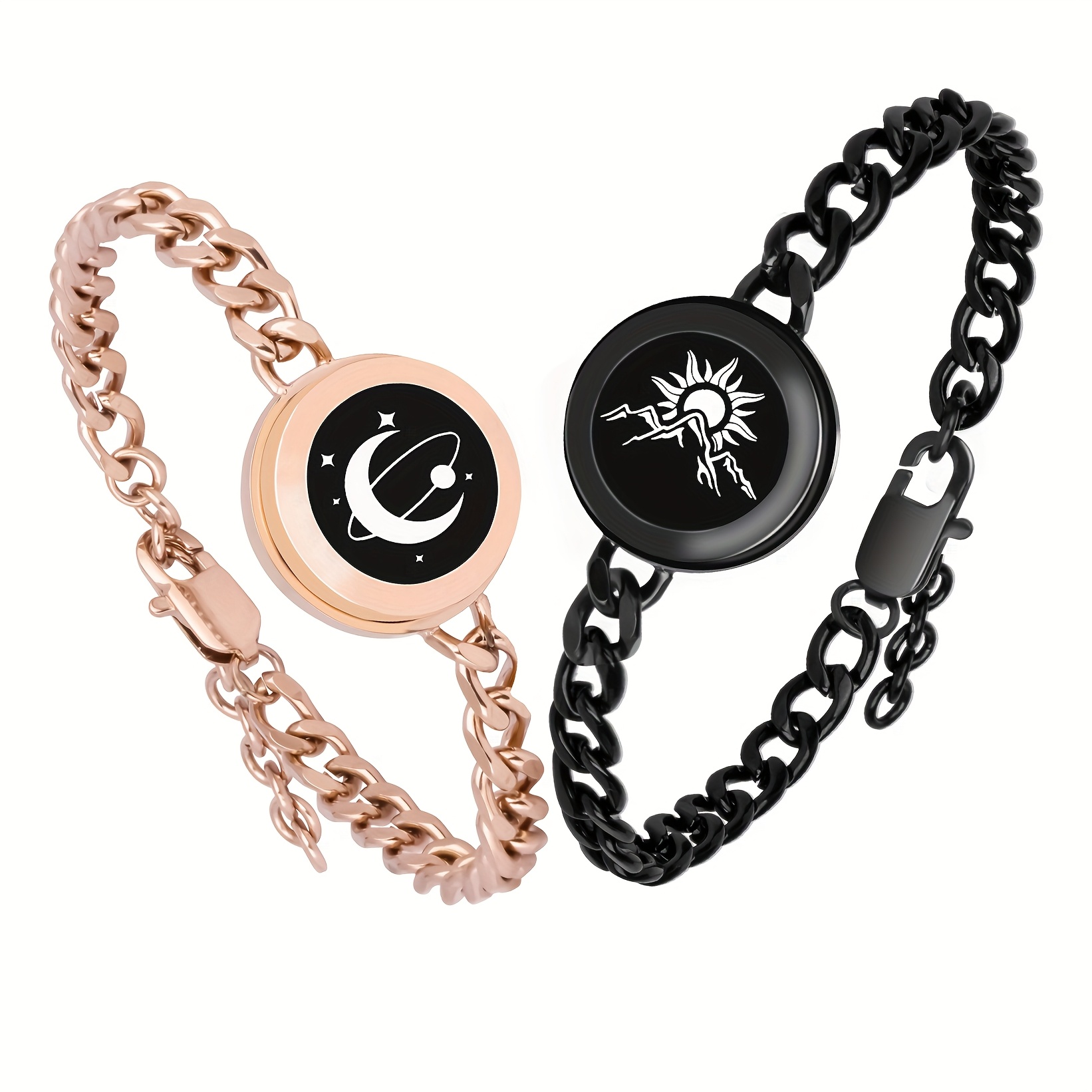 long bracelets vibration light remote smart Temu