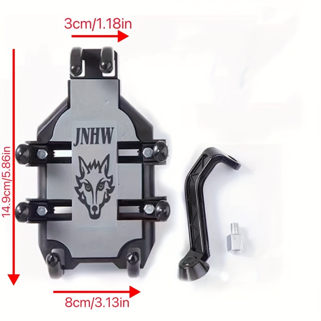 

Motorcycle Mobile Phone Holder Electric Vehicle Shockproof Navigation Holder Battery Car Motorcycle Bicycle Mobile Phone Holder Special Aluminum Alloy