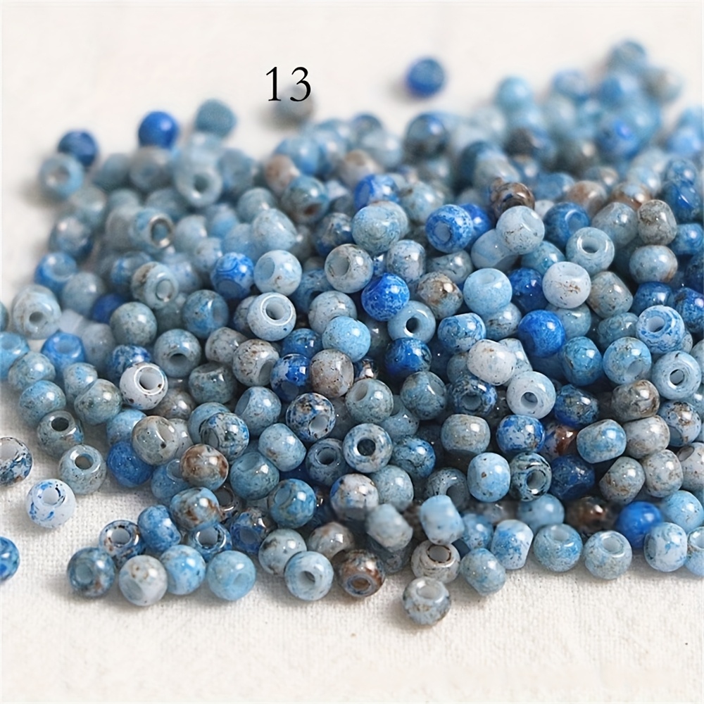 4mm Picasso Glass Rice Beads Handmade Diy Beads Bracelet Necklace Ring Accessories Material Beads & Bead Assortments