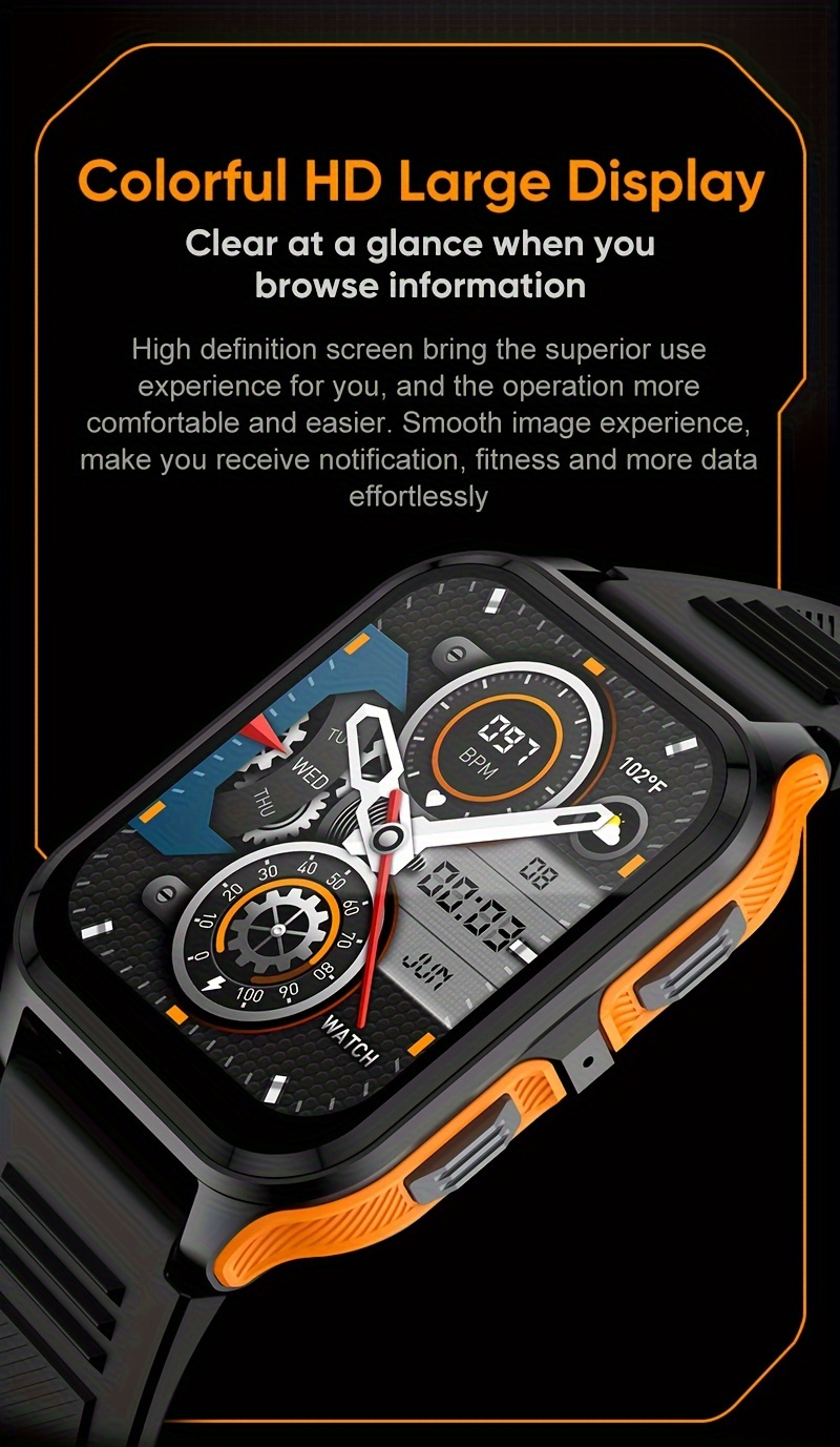Montre Connectée Écran Tactile Plein Écran 1 83 Pouces Temu Switzerland